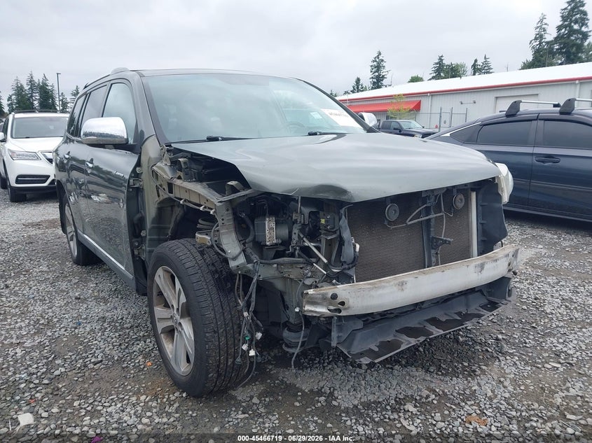 2012 Toyota Highlander VIN 5TDDK3EH9CS172041 IAAI salvage auction — FRONT END, Bill Of Sale (Washington), sold $3,100 on 2026-07-15 (photo 6)