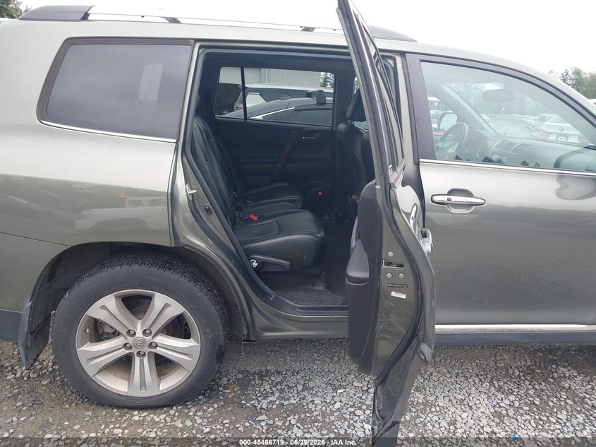 2012 Toyota Highlander VIN 5TDDK3EH9CS172041 IAAI salvage auction — FRONT END, Bill Of Sale (Washington), sold $3,100 on 2026-07-15 (photo 8)