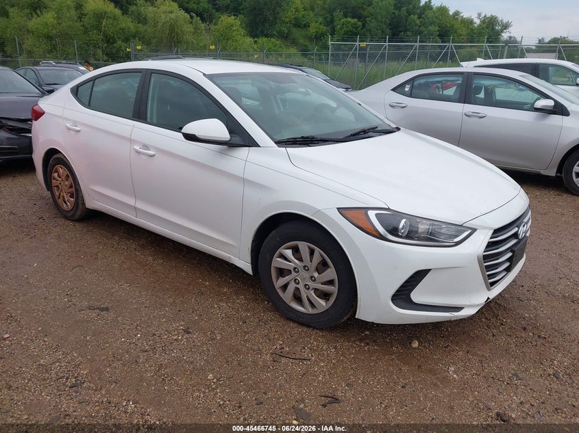 2018 Hyundai Elantra VIN 5NPD74LF2JH393623 IAAI salvage auction — NORMAL WEAR, Clear (Illinois), sold $775 on 2026-07-09 (photo 1)