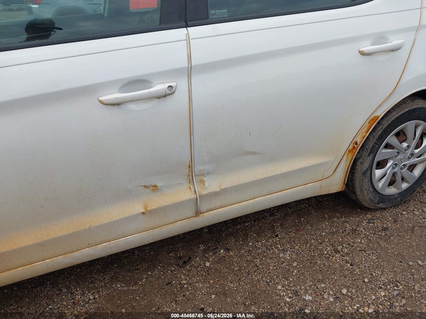 2018 Hyundai Elantra VIN 5NPD74LF2JH393623 IAAI salvage auction — NORMAL WEAR, Clear (Illinois), sold $775 on 2026-07-09 (photo 6)