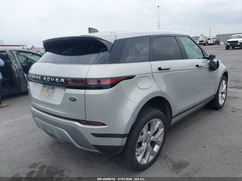 2020 Land rover Range rover evoque VIN SALZP2FX7LH099854 IAAI salvage auction — LEFT REAR, Salvage Title, sold $10,150 on 2026-08-13 (photo 4)