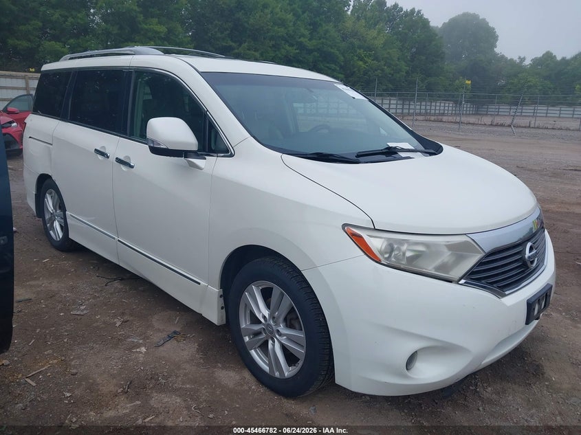2011 Nissan Quest VIN JN8AE2KP9B9002019 IAAI salvage auction — NORMAL WEAR, Clear (Virginia), sold $25 on 2026-07-29 (photo 1)