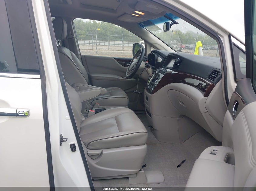 2011 Nissan Quest VIN JN8AE2KP9B9002019 IAAI salvage auction — NORMAL WEAR, Clear (Virginia), sold $25 on 2026-07-29 (photo 5)