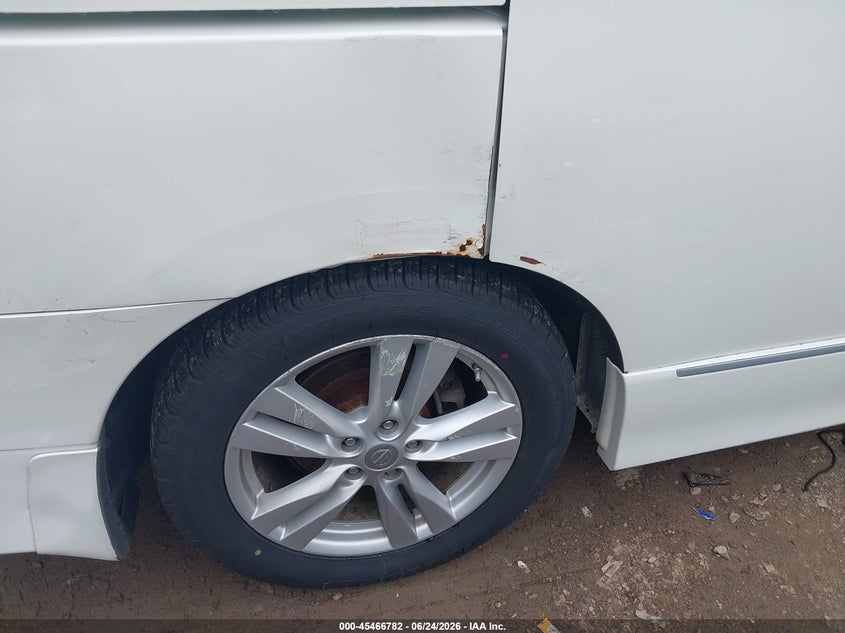 2011 Nissan Quest VIN JN8AE2KP9B9002019 IAAI salvage auction — NORMAL WEAR, Clear (Virginia), sold $25 on 2026-07-29 (photo 6)