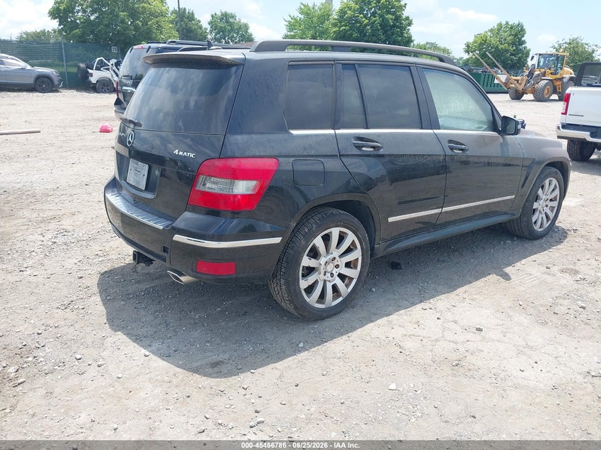 2012 Mercedes-benz Glk-klasse VIN WDCGG8HB7CF880740 IAAI salvage auction — NORMAL WEAR, Clear (Pennsylvania), sold $1,200 on 2026-07-10 (photo 4)