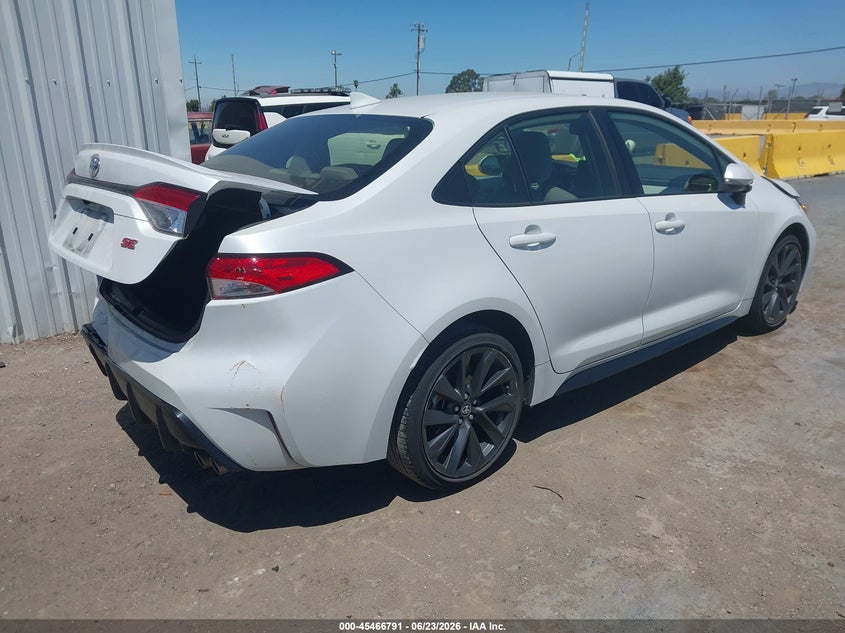 2023 Toyota Corolla VIN JTDS4MCE5P3517766 IAAI salvage auction — FRONT & REAR, Salvage (California), sold $7,200 on 2026-07-16 (photo 4)