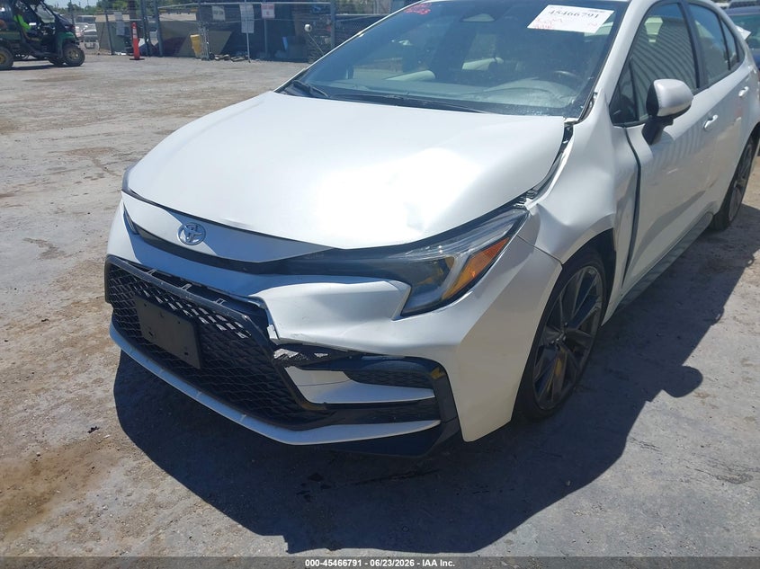 2023 Toyota Corolla VIN JTDS4MCE5P3517766 IAAI salvage auction — FRONT & REAR, Salvage (California), sold $7,200 on 2026-07-16 (photo 6)
