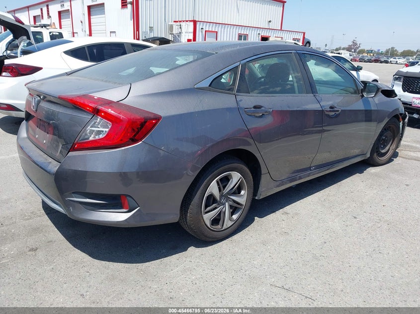 2019 Honda Civic VIN 19XFC2F69KE209076 IAAI salvage auction — FRONT END, Salvage (California), sold $3,950 on 2026-07-09 (photo 4)