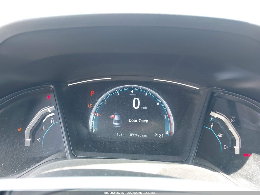 2019 Honda Civic VIN 19XFC2F69KE209076 IAAI salvage auction — FRONT END, Salvage (California), sold $3,950 on 2026-07-09 (photo 7)