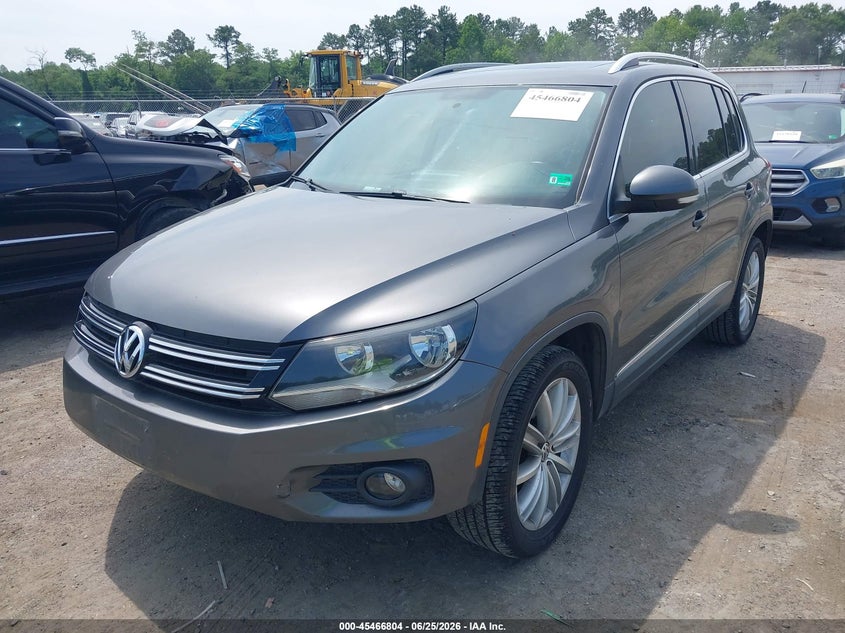 2015 Volkswagen Tiguan VIN WVGAV7AX9FW506082 IAAI salvage auction — NORMAL WEAR, Clear (Virginia), sold $825 on 2026-07-24 (photo 6)