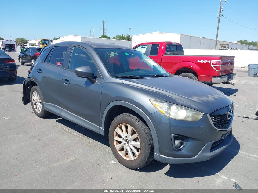 2013 Mazda Cx-5 VIN JM3KE2CE5D0150096 IAAI salvage auction — REAR END, Salvage Title, sold $1,400 on 2026-07-22 (photo 1)