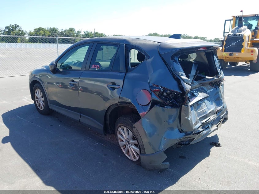 2013 Mazda Cx-5 VIN JM3KE2CE5D0150096 IAAI salvage auction — REAR END, Salvage Title, sold $1,400 on 2026-07-22 (photo 3)