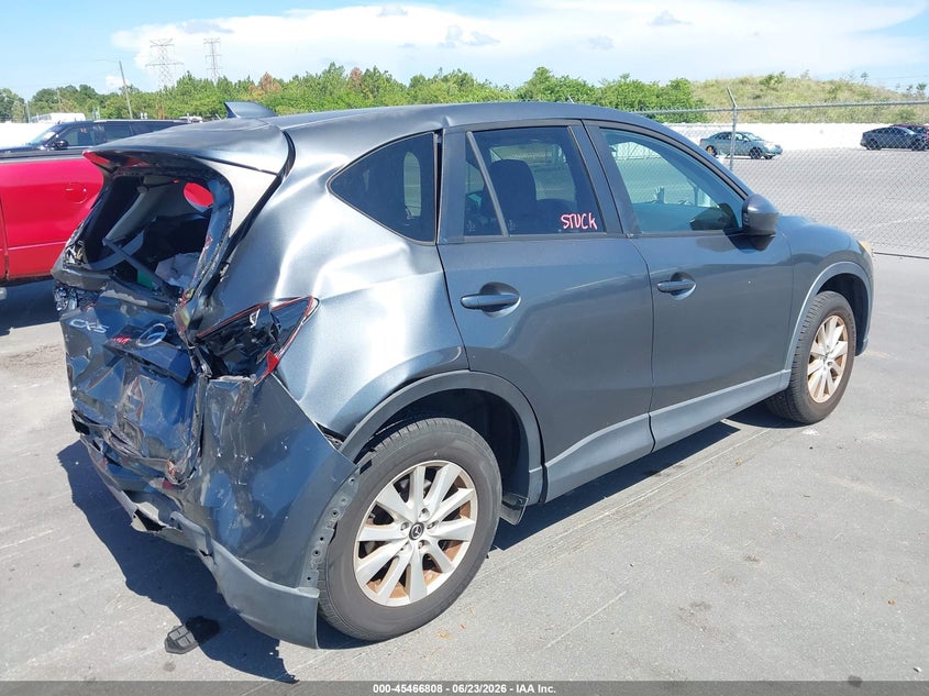 2013 Mazda Cx-5 VIN JM3KE2CE5D0150096 IAAI salvage auction — REAR END, Salvage Title, sold $1,400 on 2026-07-22 (photo 4)