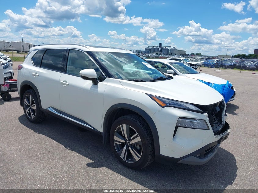 2021 Nissan Rogue VIN 5N1AT3CB3MC676632 — IAAI salvage auction photo