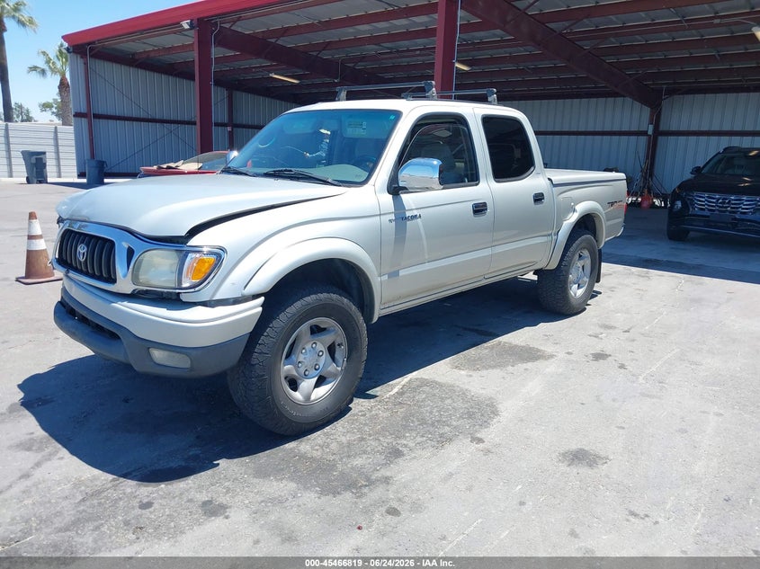 2002 Toyota Tacoma VIN 5TEGN92N32Z886718 IAAI salvage auction — FRONT END, Salvage (California), sold $4,350 on 2026-07-07 (photo 2)