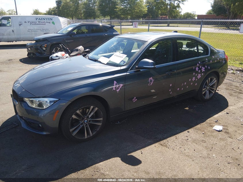 2017 BMW VIN WBA8D9G35HNU65106 IAAI salvage auction — LEFT & RIGHT, Salvage (New Jersey), sold $5,400 on 2026-08-03 (photo 2)