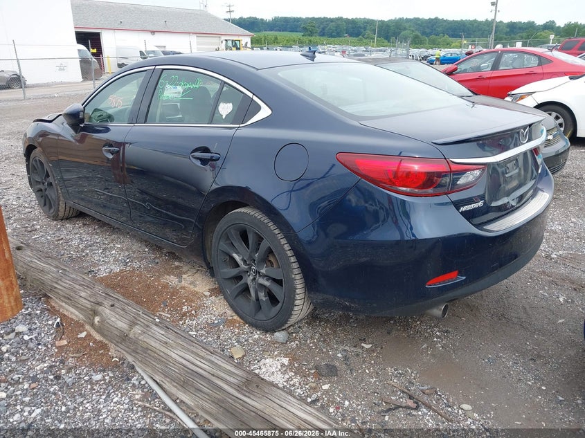 2016 Mazda 6 VIN JM1GJ1W55G1463664 IAAI salvage auction — FRONT END, Salvage (Pennsylvania), sold $400 on 2026-07-15 (photo 3)