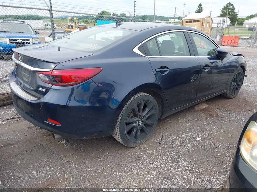 2016 Mazda 6 VIN JM1GJ1W55G1463664 IAAI salvage auction — FRONT END, Salvage (Pennsylvania), sold $400 on 2026-07-15 (photo 4)