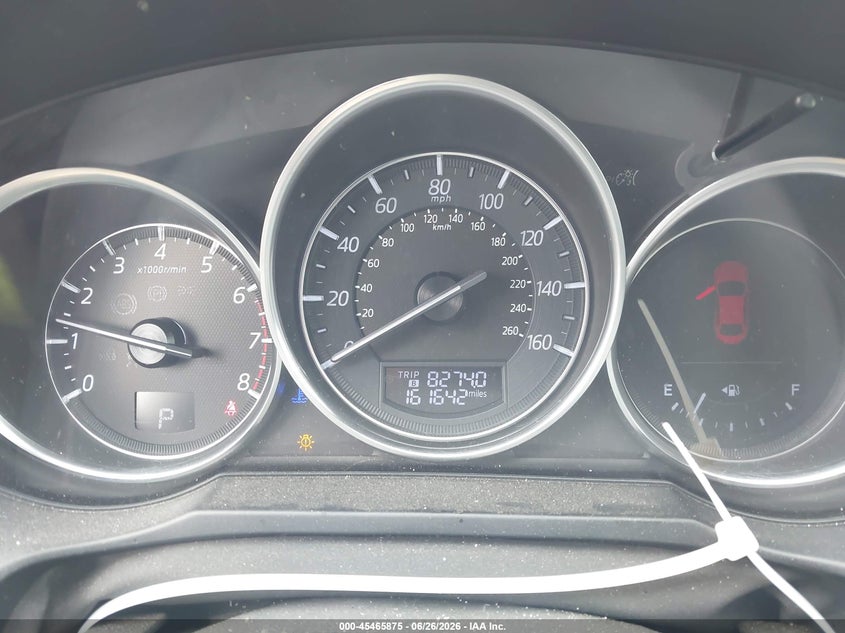 2016 Mazda 6 VIN JM1GJ1W55G1463664 IAAI salvage auction — FRONT END, Salvage (Pennsylvania), sold $400 on 2026-07-15 (photo 7)
