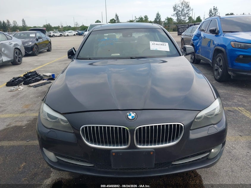 2012 BMW 5er VIN WBAFU7C54CDU58133 IAAI salvage auction — NORMAL WEAR, Clear (New York), sold $375 on 2026-07-23 (photo 6)