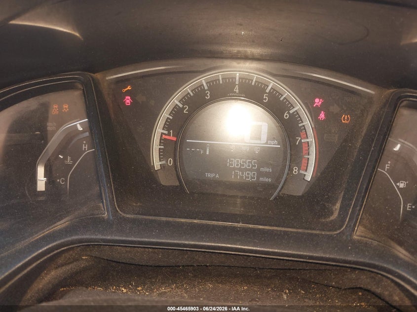 2016 Honda Civic VIN 2HGFC4B52GH311079 IAAI salvage auction — FRONT END, Mv-907A (New York), sold $1,900 on 2026-08-03 (photo 7)