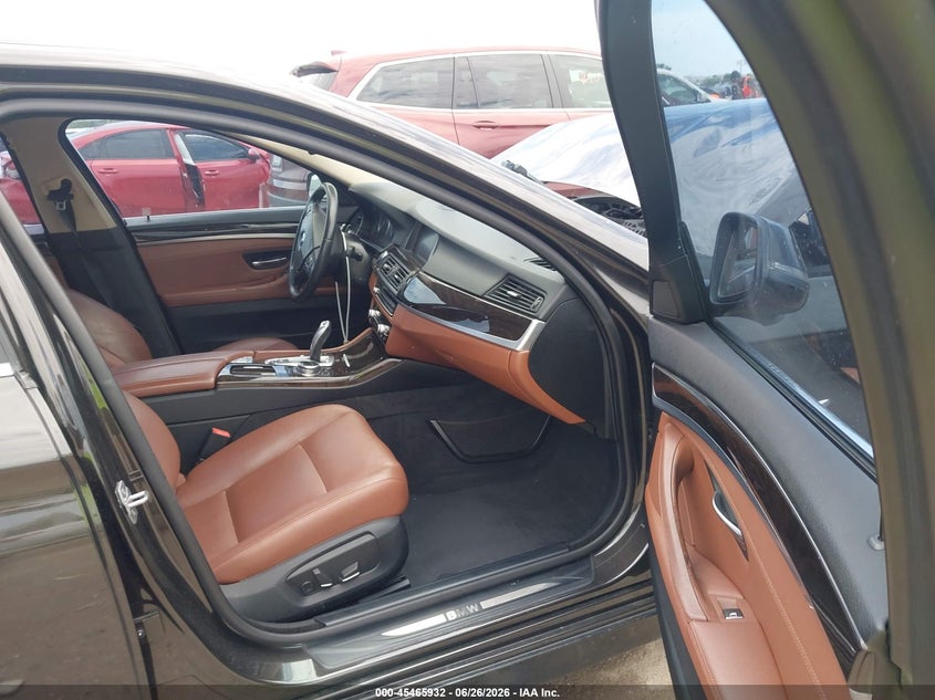 2014 BMW 5er VIN WBA5B1C53ED483655 IAAI salvage auction — FRONT END, Salvage Title, sold $500 on 2026-08-19 (photo 5)
