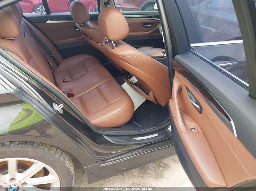 2014 BMW 5er VIN WBA5B1C53ED483655 IAAI salvage auction — FRONT END, Salvage Title, sold $500 on 2026-08-19 (photo 8)