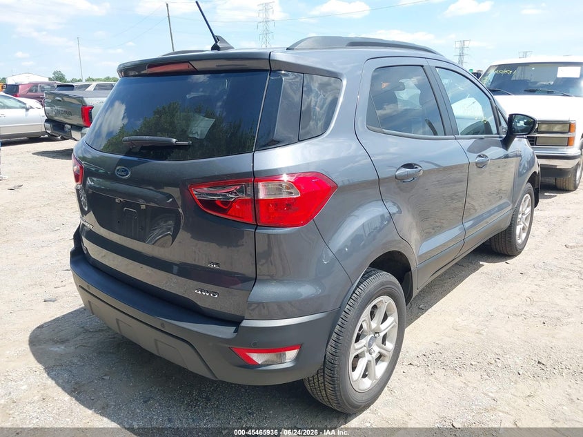 2021 Ford Ecosport VIN MAJ6S3GL4MC431277 IAAI salvage auction — FRONT END, Salvage Title, sold $2,550 on 2026-08-02 (photo 4)