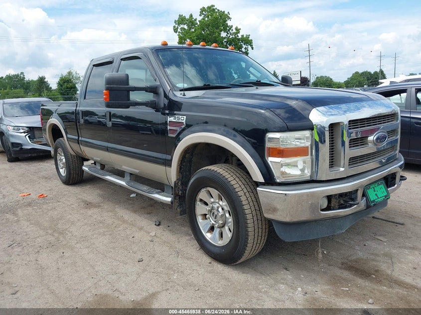 2008 Ford F-550 super duty VIN 1FTWW31R18EC10757 IAAI salvage auction — LEFT REAR, Clear (Michigan), sold $4,500 on 2026-07-09 (photo 1)