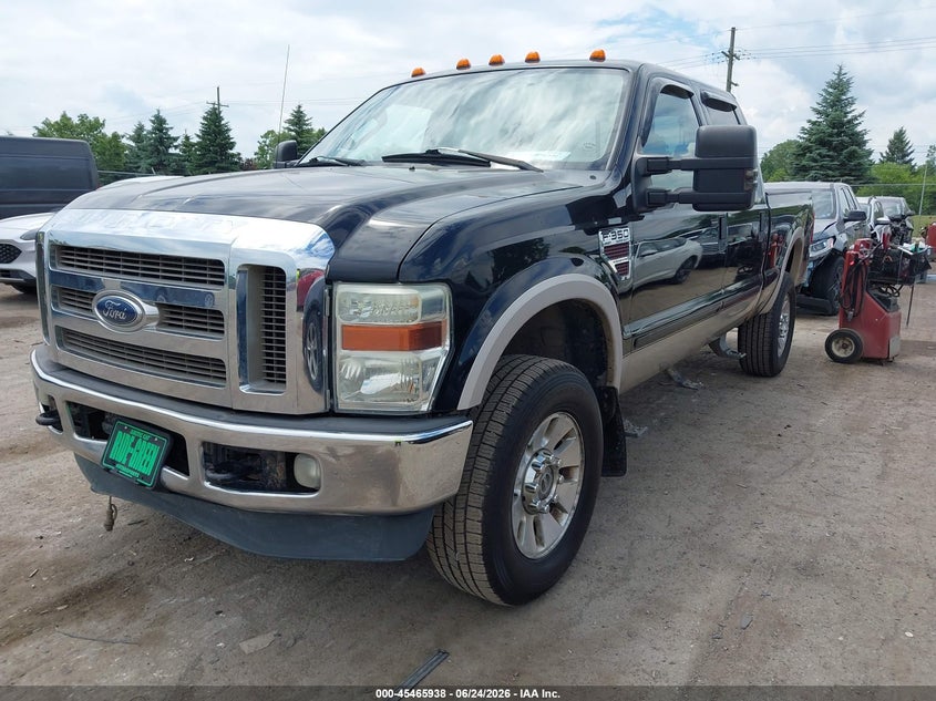 2008 Ford F-550 super duty VIN 1FTWW31R18EC10757 IAAI salvage auction — LEFT REAR, Clear (Michigan), sold $4,500 on 2026-07-09 (photo 2)