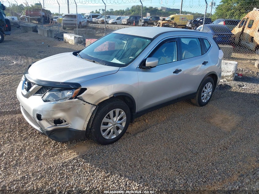 2016 Nissan Rogue VIN JN8AT2MT9GW023199 IAAI salvage auction — LEFT FRONT, Salvage (North Carolina), sold $800 on 2026-07-10 (photo 2)