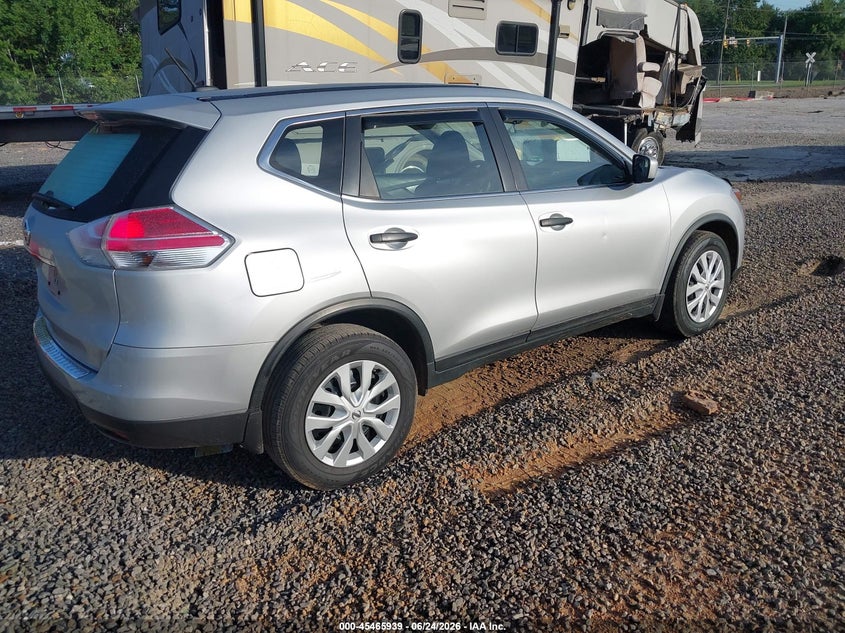 2016 Nissan Rogue VIN JN8AT2MT9GW023199 IAAI salvage auction — LEFT FRONT, Salvage (North Carolina), sold $800 on 2026-07-10 (photo 4)