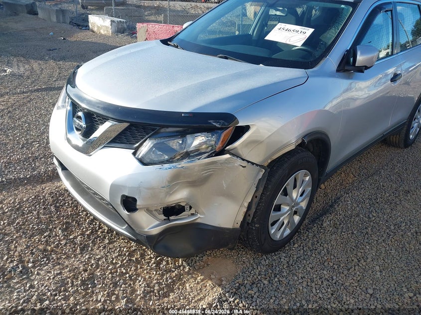 2016 Nissan Rogue VIN JN8AT2MT9GW023199 IAAI salvage auction — LEFT FRONT, Salvage (North Carolina), sold $800 on 2026-07-10 (photo 6)