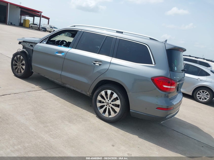 2017 Mercedes-benz Gls-klasse VIN 4JGDF6EE1HA968438 IAAI salvage auction — FRONT END, Original (Texas), sold $9,275 on 2026-08-21 (photo 3)