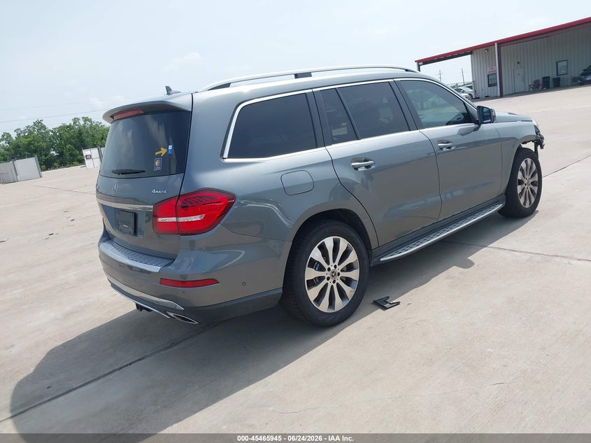 2017 Mercedes-benz Gls-klasse VIN 4JGDF6EE1HA968438 IAAI salvage auction — FRONT END, Original (Texas), sold $9,275 on 2026-08-21 (photo 4)