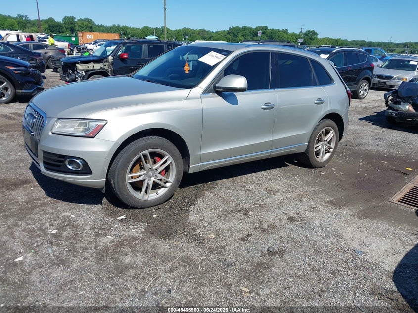 2015 Audi Q5 VIN WA1LFAFP6FA049836 IAAI salvage auction — REAR END, Salvage - Greater Than 75% (Maryland), sold $975 on 2026-07-30 (photo 2)