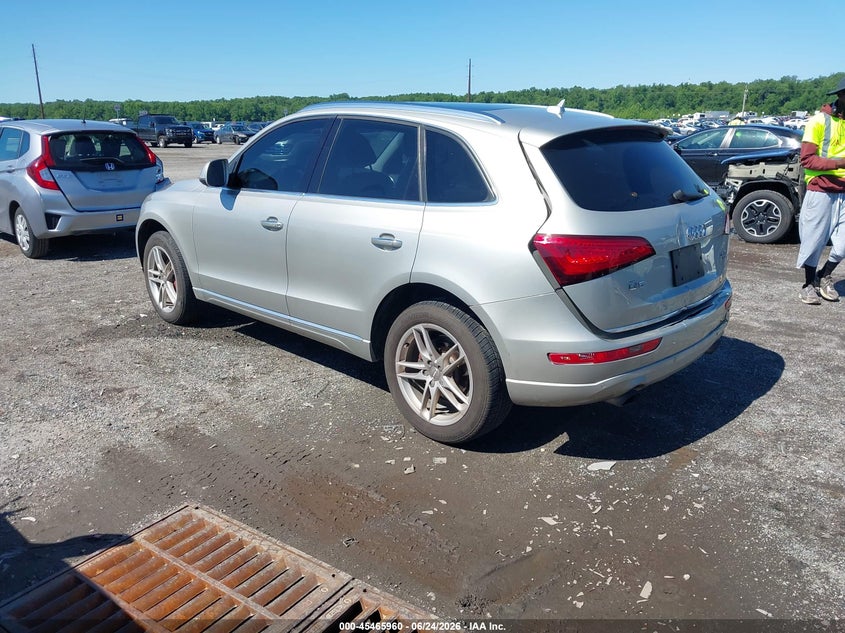 2015 Audi Q5 VIN WA1LFAFP6FA049836 IAAI salvage auction — REAR END, Salvage - Greater Than 75% (Maryland), sold $975 on 2026-07-30 (photo 3)