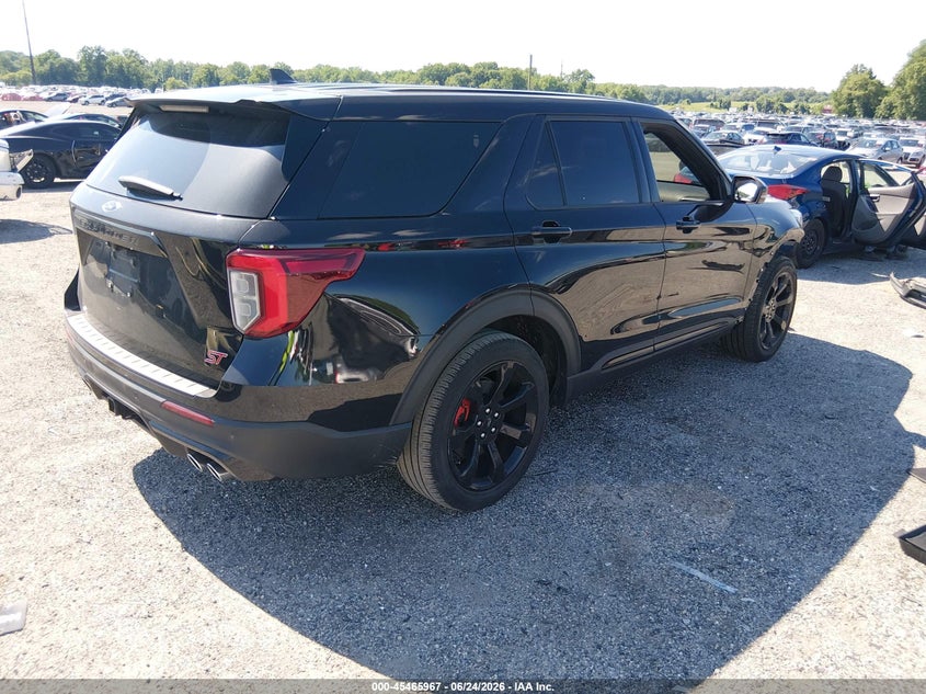 2022 Ford Explorer VIN 1FM5K8GC7NGC46875 IAAI salvage auction — FRONT END, Salvage Title, sold $11,600 on 2026-07-30 (photo 4)