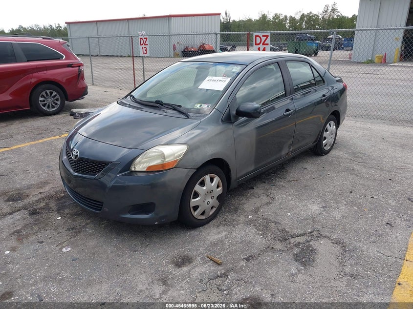 2010 Toyota Yaris VIN JTDBT4K39A4067687 IAAI salvage auction — NORMAL WEAR, Clear (Florida), sold $700 on 2026-07-29 (photo 2)