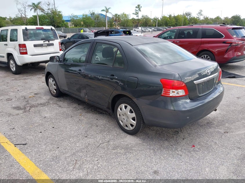 2010 Toyota Yaris VIN JTDBT4K39A4067687 IAAI salvage auction — NORMAL WEAR, Clear (Florida), sold $700 on 2026-07-29 (photo 3)