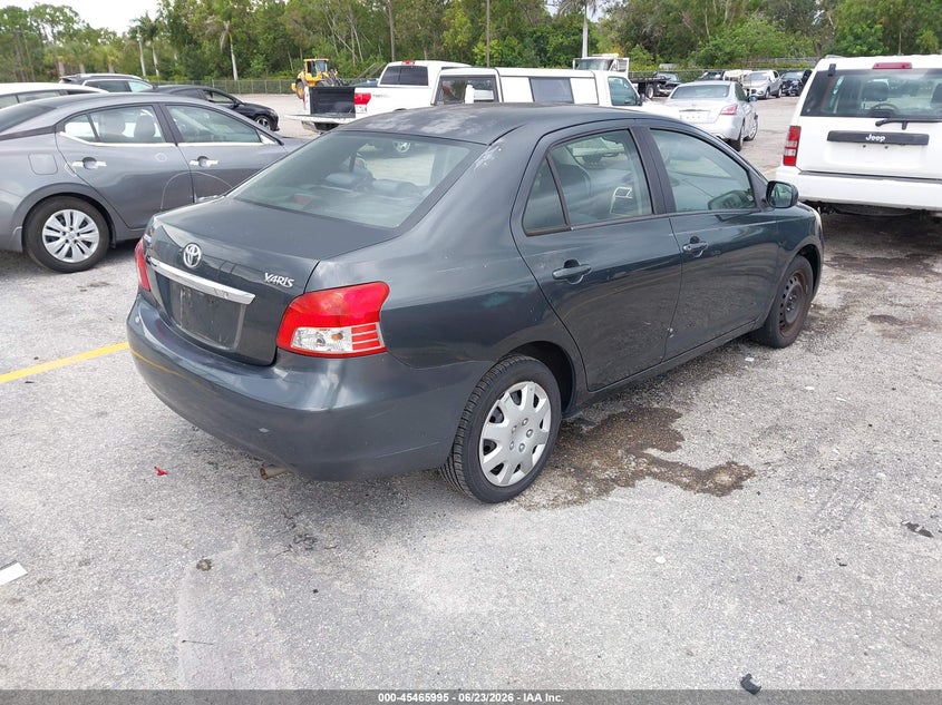 2010 Toyota Yaris VIN JTDBT4K39A4067687 IAAI salvage auction — NORMAL WEAR, Clear (Florida), sold $700 on 2026-07-29 (photo 4)