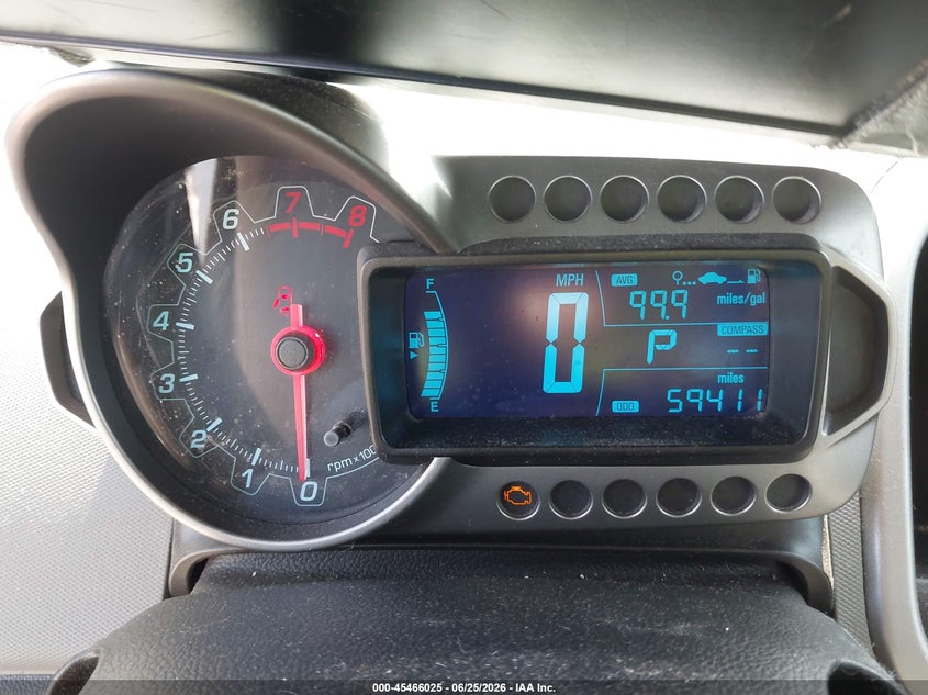 2015 Chevrolet SONIC VIN 1G1JA6SH7F4172429 IAAI salvage auction — NORMAL WEAR, Clear (Texas), sold $825 on 2026-07-09 (photo 7)