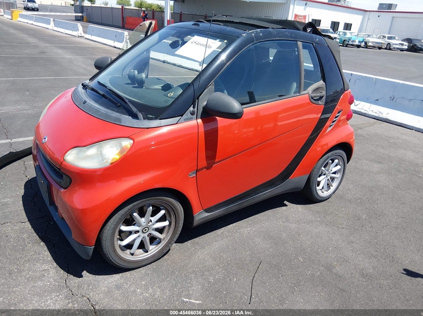 2008 Smart Fortwo VIN WMEEK31X48K083737 IAAI salvage auction — NORMAL WEAR, Clear (California), sold $1,050 on 2026-07-10 (photo 2)