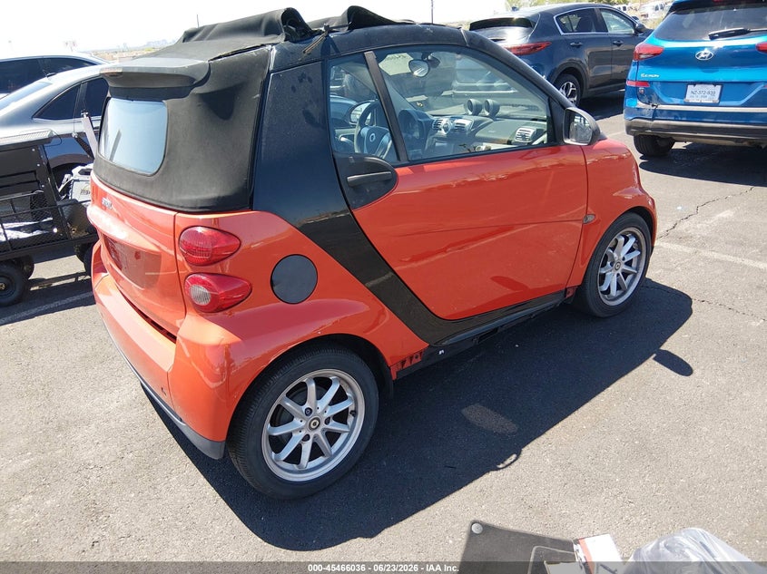 2008 Smart Fortwo VIN WMEEK31X48K083737 IAAI salvage auction — NORMAL WEAR, Clear (California), sold $1,050 on 2026-07-10 (photo 4)