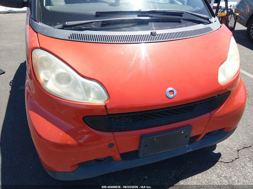 2008 Smart Fortwo VIN WMEEK31X48K083737 IAAI salvage auction — NORMAL WEAR, Clear (California), sold $1,050 on 2026-07-10 (photo 6)