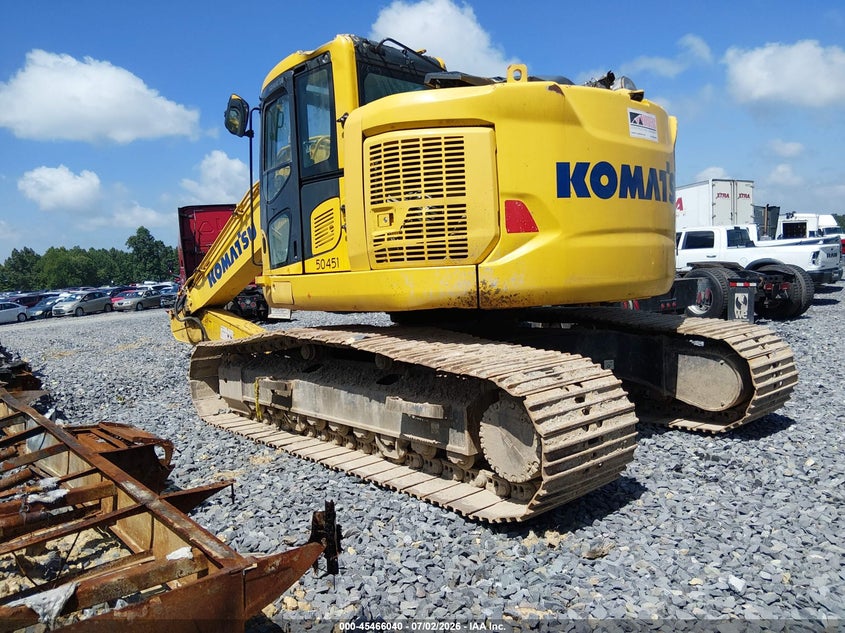 2020 Komatsu Pc238us lc-11 excavator VIN KMTPC276VKC006882 IAAI salvage auction — ROLLOVER, Bill Of Sale (West Virginia), sold $27,750 on 2026-07-08 (photo 3)