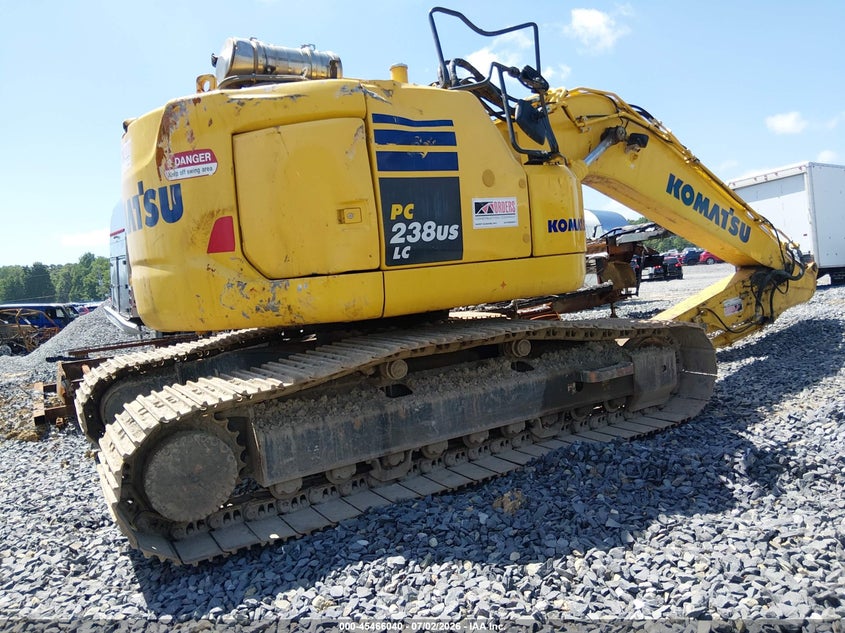 2020 Komatsu Pc238us lc-11 excavator VIN KMTPC276VKC006882 IAAI salvage auction — ROLLOVER, Bill Of Sale (West Virginia), sold $27,750 on 2026-07-08 (photo 4)