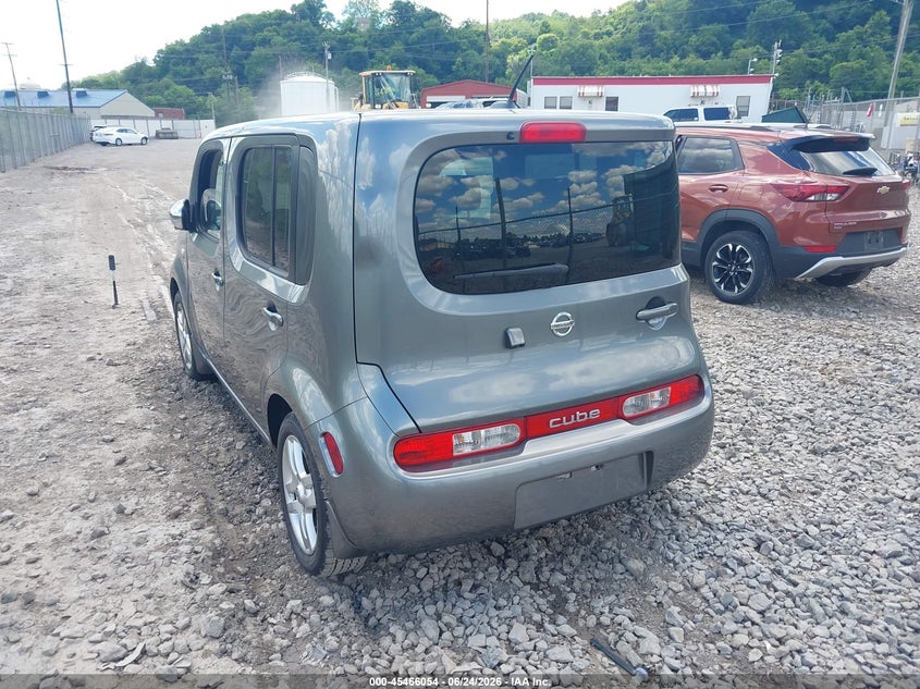 2012 Nissan Cube VIN JN8AZ2KR6CT251484 IAAI salvage auction — NORMAL WEAR, Clear (Pennsylvania), sold $350 on 2026-07-28 (photo 3)