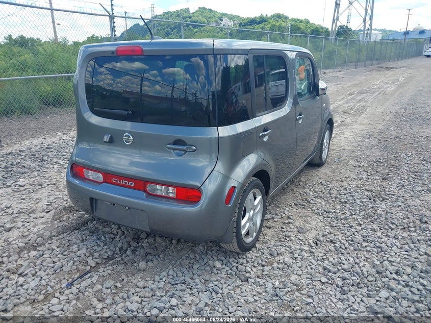 2012 Nissan Cube VIN JN8AZ2KR6CT251484 IAAI salvage auction — NORMAL WEAR, Clear (Pennsylvania), sold $350 on 2026-07-28 (photo 4)