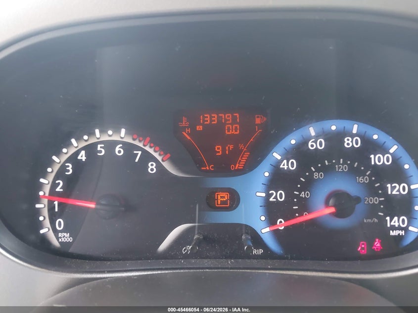 2012 Nissan Cube VIN JN8AZ2KR6CT251484 IAAI salvage auction — NORMAL WEAR, Clear (Pennsylvania), sold $350 on 2026-07-28 (photo 7)